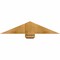 Ekena Millwork Eugene Rough Sawn Timber Gable Bracket, Western Red Cedar, 36"W x 7"H x 6"D x 6"F, 5/12 Pitch GBW036X07X0606EUG00RWR - alternate 1